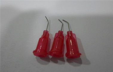 A agulha distribuidora lustrada de aço inoxidável vermelha derruba a polegada de 1/2/1/4 de polegada