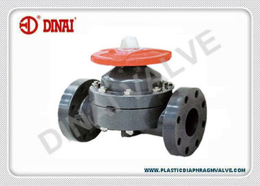 Válvula plástica industrial de válvula de diafragma de PVDF/solenóide do diafragma