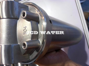 alojamento de filtro claro Não-tóxico do cartucho da água para a Pre-Filtragem industrial