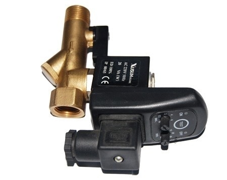 Válvula de dreno automática elétrica do compressor de ar da polegada de 1/2 com maneira 220V da posição 2 do temporizador 2