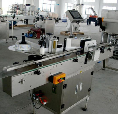 1 máquina de etiquetas automática lateral máquina plástica do distribuidor da etiqueta de Botlle