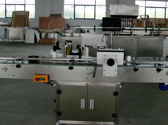1 máquina de etiquetas automática lateral máquina plástica do distribuidor da etiqueta de Botlle