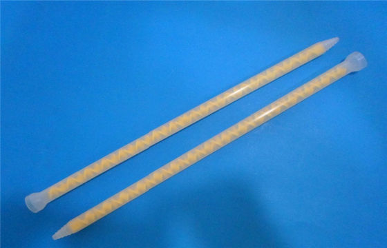 Bocal estático distribuidor longo do misturador do tubo de Pom do bocal de mistura da cola Epoxy da cola Epoxy da indústria