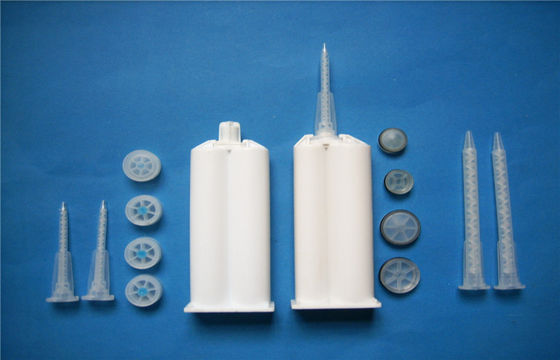 Cartucho vazio dispenising da colagem do Dois-componente da cola Epoxy 50ml material dos PP