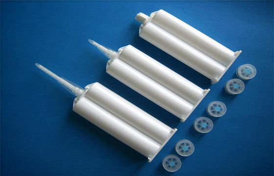 Cartucho vazio dispenising da colagem do Dois-componente da cola Epoxy 50ml material dos PP