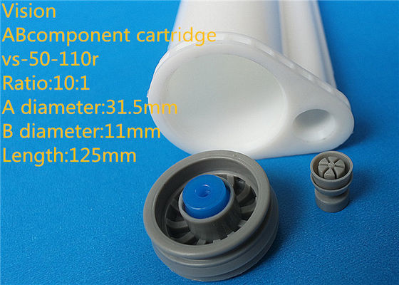 do cartucho duplo da colagem da cola Epoxy do componente do 10:1 dois de vs-50-110r colagem distribuidora
