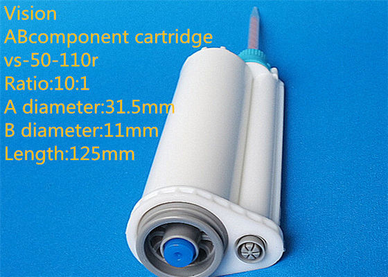 do cartucho duplo da colagem da cola Epoxy do componente do 10:1 dois de vs-50-110r colagem distribuidora