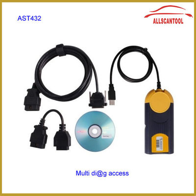Ferramenta diagnóstica J2534 2013.02V do Multi-Diag carro do acesso OBDII Passagem-Através do auto varredor diagnóstico