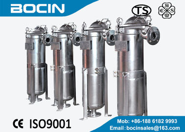 Alojamento de filtro do saco do caudal alto multi para o tratamento da água industrial