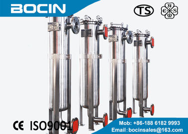 Alojamento de filtro do saco do caudal alto multi para o tratamento da água industrial