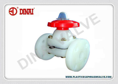 Tipo atuado elétrico válvula da válvula/Weir do diafragma plástico manual de diafragma