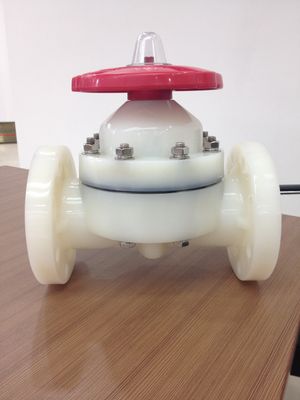 PP/válvula de diafragma elétricos para sanitário, válvula PVC de FRPP de segurança do diafragma