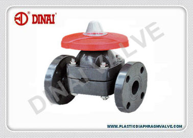 Aquamatic PP/extremidade da flange de válvula do diafragma PVC de PTFE, válvula de solenóide do diafragma