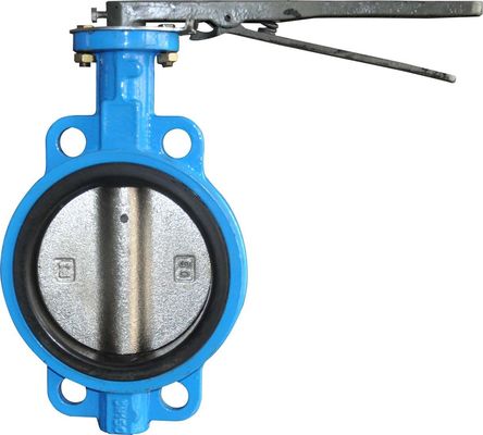 Válvulas de borboleta assentadas metal do ferro fundido com atuador pneumático D373H-10K