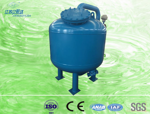 Filtro de areia raso do controlo automático da capacidade da alta velocidade 60000 LPH para industrial
