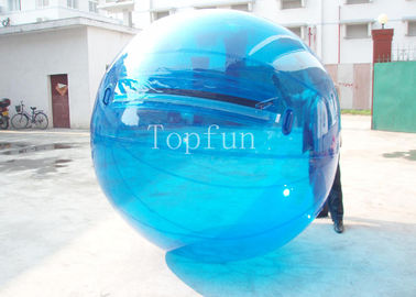 2m importou o PVC transparente de passeio/TPU da bola 1.0mm da água inflável do zíper