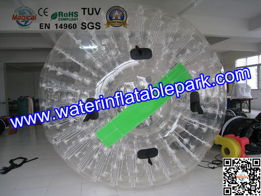 Bola azul inflável interessante comercial engraçada 3m x 2m de Zorb da terra