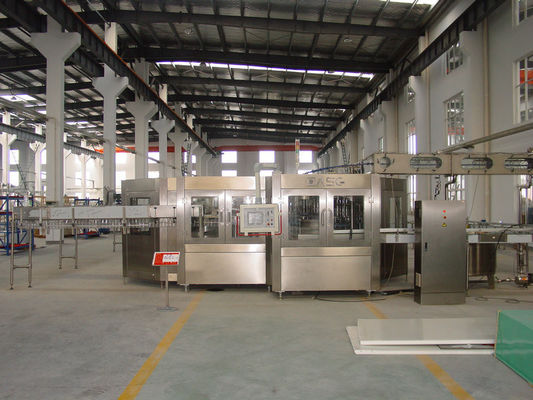 bebida plástica da garrafa da água 500ml pura, sistema da máquina de enchimento da água potável